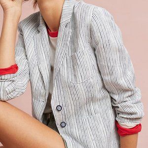 Beachy Linen Blazer